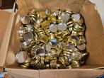 Goudkleurige blikken deksels/dekseltjes - Ø 75 mm - 1000 st., Enlèvement ou Envoi, Comme neuf, Matériel