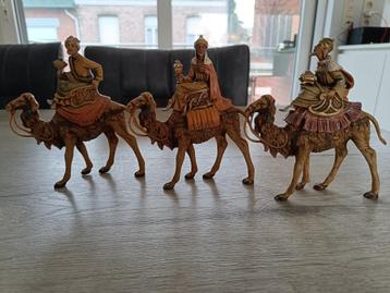 Vintage DEPOSE ITALY FONTANINI 1983 kerstfiguren