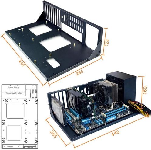 Boîtier d'ordinateur, Computers en Software, Computerbehuizingen, Nieuw, Ophalen