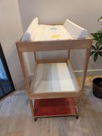 Verzorgingstafel Ikea met extra plank en wieltjes, Ophalen, Gebruikt, Aankleedkussen, Overige merken