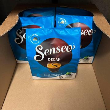 6 x 36 Senseo Decaf koffiepads (ongeopend) beschikbaar voor biedingen