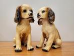 Couple de beaux chiens vintage (27 cm de haut), Antiquités & Art, Curiosités & Brocante, Enlèvement