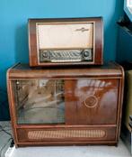 Oude radio met meubel, Ophalen, Gebruikt, Radio