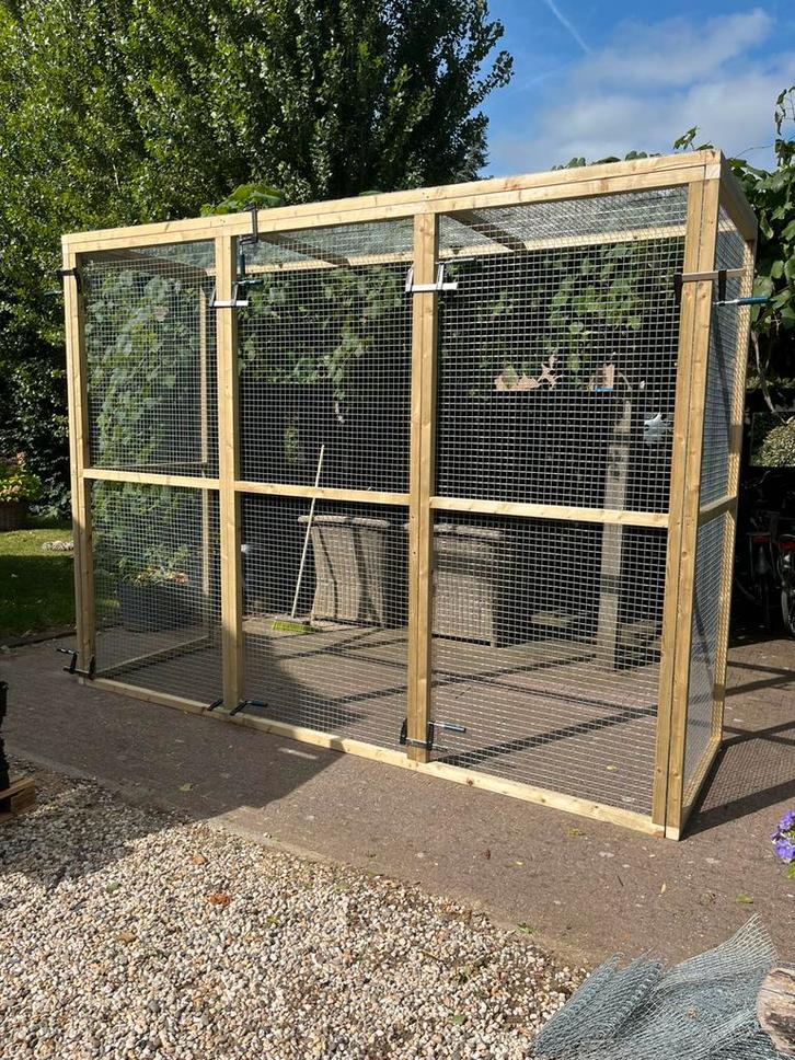 Geimpregneerd houten kattenrennen, ook maatwerk!, Animaux & Accessoires, Accessoires pour chats, Neuf, Enlèvement ou Envoi