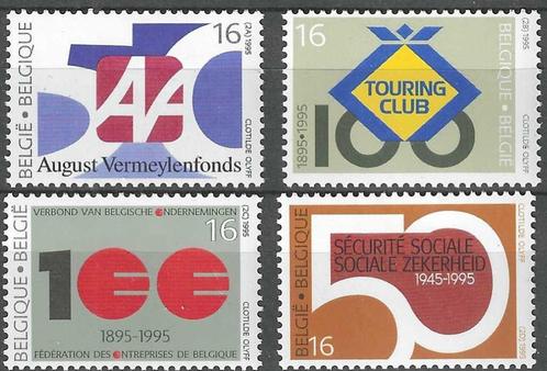 Belgie 1995 - Yvert/OBP 2585-2588 - Herdenkingen (PF), Timbres & Monnaies, Timbres | Europe | Belgique, Non oblitéré, Envoi