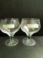 Bierglazen Bush 2 stuks, Verzamelen, Ophalen, Zo goed als nieuw, Bierglas