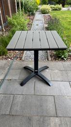 Bistro tafel, Tuin en Terras, Tuintafels, Ophalen, Zo goed als nieuw, Vierkant, Aluminium