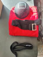 Rode overall met kap, zwarte riem en Squid Game masker, Ophalen of Verzenden