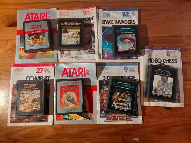10€ Jeux atari avec Notice d'origine, Games en Spelcomputers, Games | Atari, Gebruikt, Atari 2600, Ophalen of Verzenden