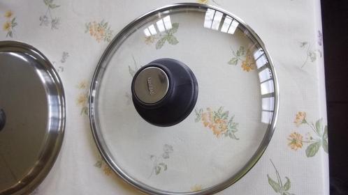 Tefal Deksel - 24 cm, Huis en Inrichting, Keuken | Potten en Pannen, Zo goed als nieuw, Glas, Ophalen of Verzenden