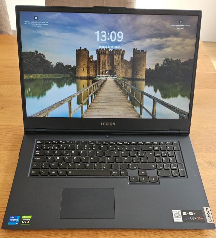 Lenovo legion 5i, Computers en Software, Windows Laptops, Zo goed als nieuw, 17 inch of meer, SSD, 4 Ghz of meer, 16 GB, Azerty