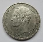 Belgique 5 francs 1853, Timbres & Monnaies, Monnaies | Europe | Monnaies non-euro, Envoi, Argent, Belgique