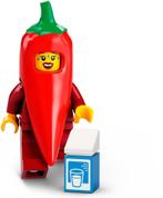 LEGO Minifigures Serie 22 - Chili Costume Fan - 71032 (col22, Ophalen of Verzenden, Nieuw