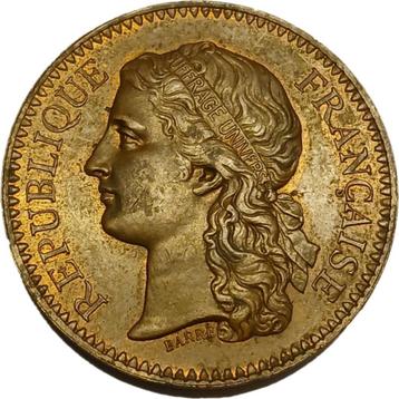 Frankrijk, medaille, tentoonstelling in Parijs, 1878:15€ beschikbaar voor biedingen