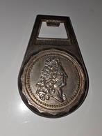 Flesopener van zilverkleurig metaal, Verzamelen, Winkelwagenmuntjes, Ophalen