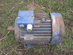 motor 380 traaglopend, Doe-het-zelf en Bouw, Motoren, Ophalen, Gebruikt, Elektromotor, Minder dan 1400 rpm