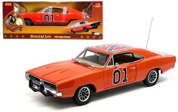 Dukes of Hazzard General Lee 1969 Dodge Charger AUTO WORLD beschikbaar voor biedingen