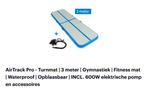 Airtrack pro turnmat gymnastiek fitness mat incl elektr pomp, Sport en Fitness, Turnen, Ophalen, Gebruikt