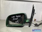 VW POLO 9N Links linker spiegel groen LA6S, Auto-onderdelen