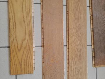 Parquet Quickstep chêne semi-massif, Bricolage & Construction, Enlèvement, Utilisé, Chêne, Planche