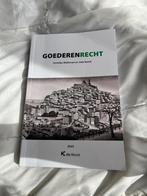 Goederenrecht, Boeken, Studieboeken en Cursussen, Ophalen of Verzenden, Gelezen, Hogeschool, Die keure