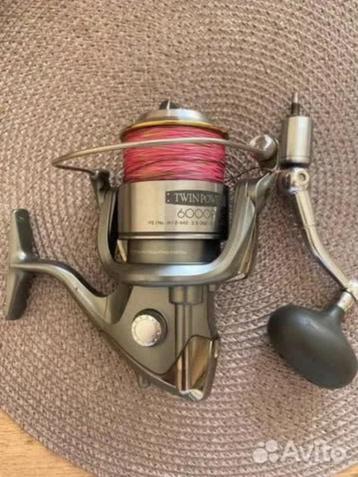 Bobine à broche Shimano Twin Power 6000PG, Enlèvement ou Envoi, Comme neuf, Moulinet