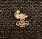 PIN - ALSACE - CIGOGNE - OOIEVAAR - ELZAS - FRANKRIJK, Envoi, Utilisé, Ville ou Campagne, Insigne ou Pin's