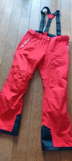 Pantalon de ski rouge  T 42 très bon état, Comme neuf, Ski, Enlèvement ou Envoi