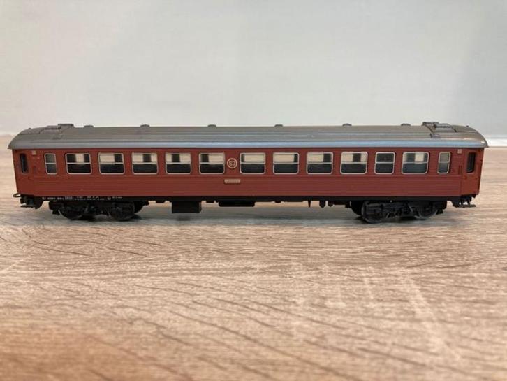 4072 MÄRKLIN HO – Zweedse passagierswagen/Swediscch passenge, Hobby en Vrije tijd, Modeltreinen | H0, Zo goed als nieuw, Wagon