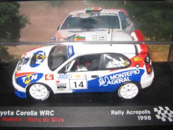 diverse rallywagens op 1/43 beschikbaar voor biedingen