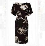 PHASE EIGHT Joanie Floral Dress - XL jurk met bloemen print, Zwart, Phase eight, Maat 46/48 (XL) of groter, Ophalen of Verzenden