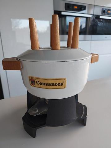 Set à fondue Creuset Cousances (neuf), Enlèvement ou Envoi, Neuf, Brûleur, Service à fondue