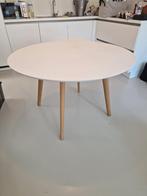 Designtafel Arper Gher, Huis en Inrichting, Tafels | Eettafels, Ophalen, Eikenhout, Rond, Zo goed als nieuw