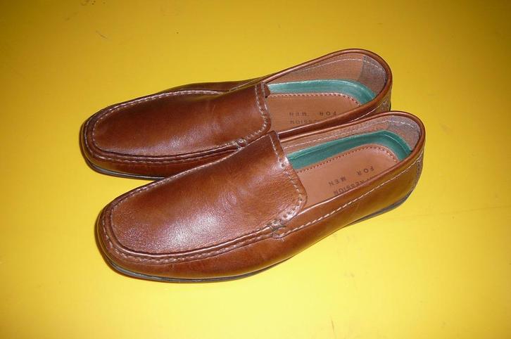 Bruine lederen schoenen Torfs maat 42, Kleding | Heren, Schoenen, Ophalen of Verzenden