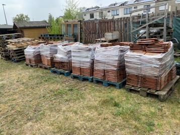 Dakpannen TTR, Doe-het-zelf en Bouw, Dakpannen en Dakbedekking, Ophalen, Overige materialen, Gebruikt, 15 m² of meer
