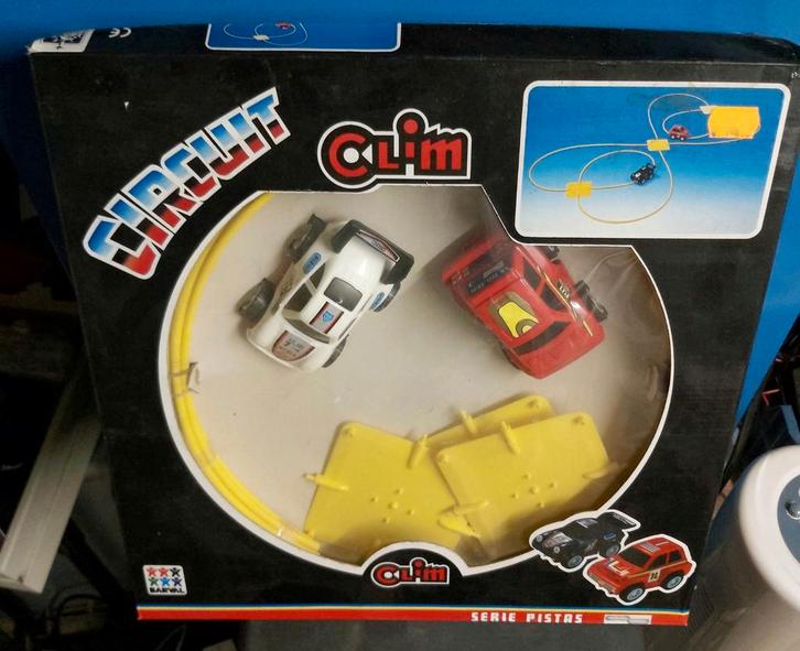 piste de course vintage, barval, montée, fabr. en Espagne, Enfants & Bébés, Jouets | Circuits, Comme neuf, Circuit, Enlèvement ou Envoi