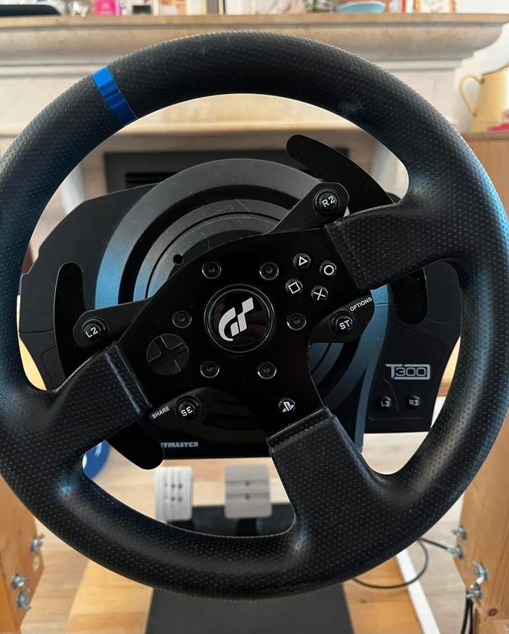 Thrustmaster T300 RS GT, Games en Spelcomputers, Spelcomputers | Sony Consoles | Accessoires, Zo goed als nieuw, Ophalen