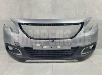 Bumper Peugeot 2008 I 1 facelift 16-19 9814116177 Voorbumper beschikbaar voor biedingen