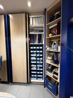 Inbouwkast - bureaukast - wandkast, Huis en Inrichting, Ophalen, Gebruikt, 200 cm of meer, Meerdere deuren
