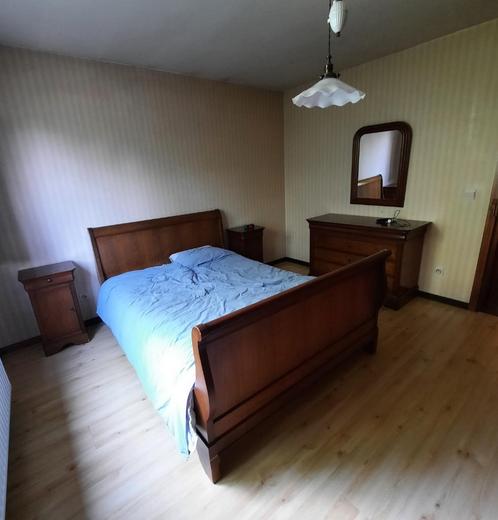 rustieke 2-persoonsslaapkamer Kerselaar merk GRANGE, Huis en Inrichting, Slaapkamer | Complete slaapkamers, Gebruikt, Tweepersoons