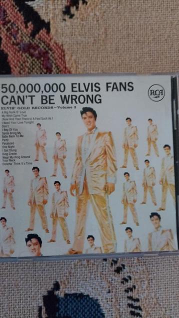 Elvis cd, gold records, volume 2,  beschikbaar voor biedingen