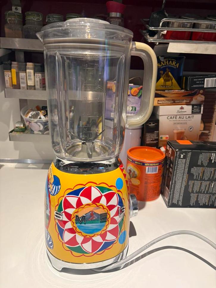 SMEG designblender, Elektronische apparatuur, Blenders, Zo goed als nieuw, Ophalen of Verzenden
