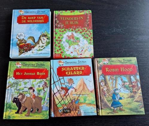 Geronimo Stilton, 5 leesboeken, Nederlands, Boeken, Kinderboeken | Jeugd | 10 tot 12 jaar, Gelezen, Fictie, Ophalen of Verzenden