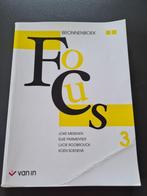 Bronnenboek Focus 3, ASO, Nederlands, Zo goed als nieuw, Ophalen
