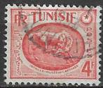 Tunesie 1950/1953 - Yvert 341 - Museum van Carthago (ST), Timbres & Monnaies, Timbres | Afrique, Affranchi, Envoi, Autres pays