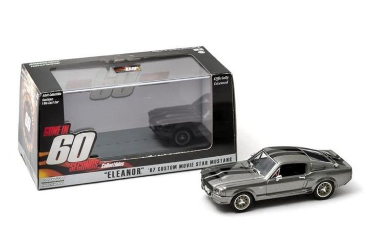 Gone in Sixty Seconds - 1967 Ford Mustang "Eleanor" 1:43, Hobby & Loisirs créatifs, Voitures miniatures | 1:43, Neuf, Voiture