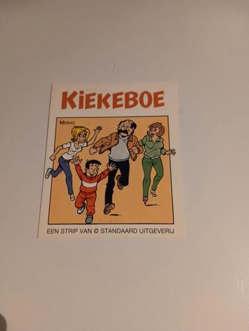 Kiekeboe sticker  beschikbaar voor biedingen