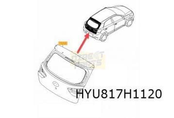 Hyundai i20 (5-drs) achterklep (bij camera) (1/15-11/20) Ori