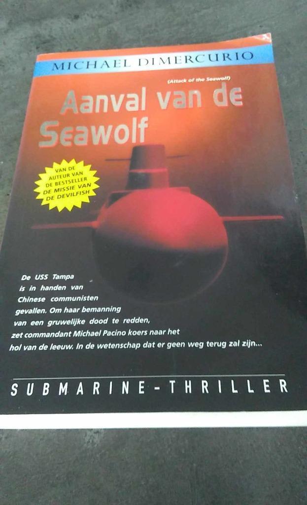 aanval van de Seawolf, Boeken, Thrillers, Ophalen of Verzenden
