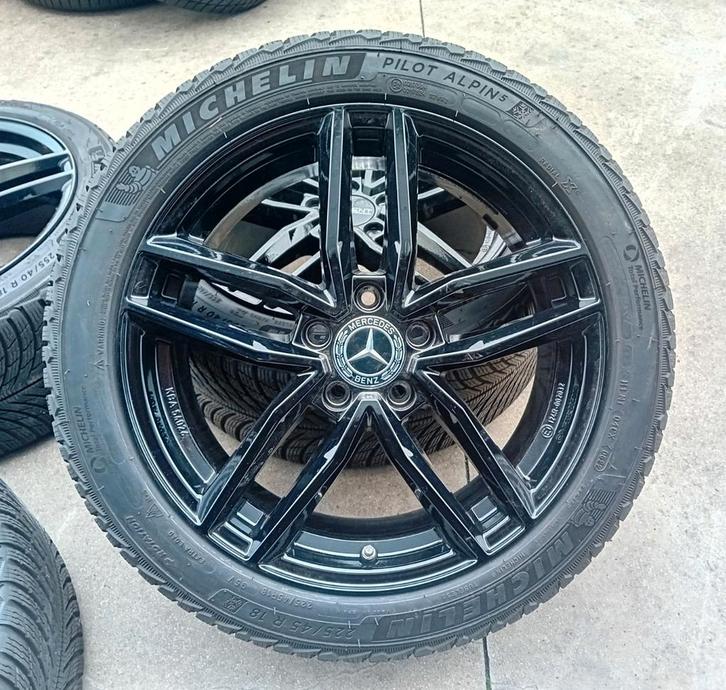 Winterbanden velgen Mercedes C 300e W206 18inch breedset 8mm, Auto diversen, Tuning en Styling, Ophalen